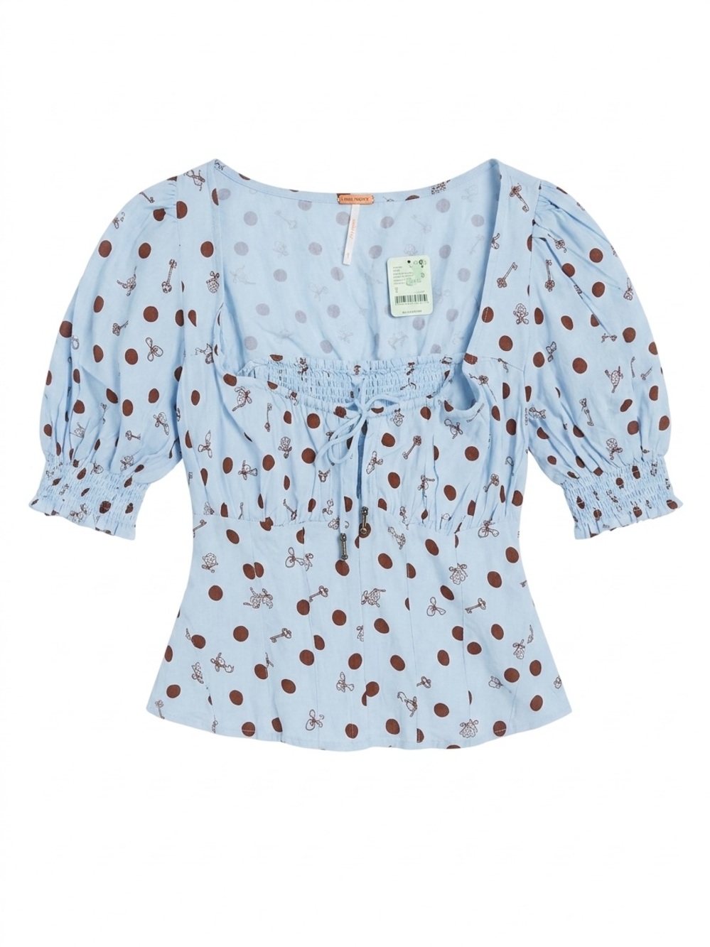 NWT Free People Buttercup Blouse, Size Small